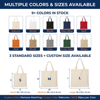 Bolsas de Mano Beige Reutilizables, Ecológicas y Duraderas, con Asas de Cuerda, Personalizables con Logotipo, Gráficos y Patrones, con Cierre