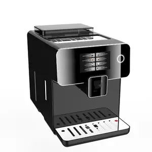 משלוח חינם לדלת רב-פונקציה 1.7L מים טנק מגע מסך תצוגה אוטומטי Expresso קפה מכונת/expresso קפה יצרנית