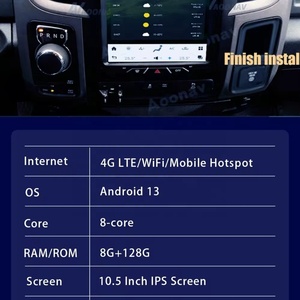 10.5 Inch Android 13 Car Radio for Dodge RAM 1500 2013-2018 Stereo Multimedia Player GPS Navigation Head Unit Qualcomm 128GB - Product Image 5