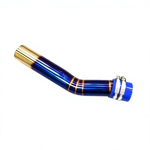 Tuyau d'admission d'air pour moto, tube d'admission d'air bleu or, tuyau blindé thermiquement pour Yamaha NMAX155 NVX155 XMAX300 - Product Image 6