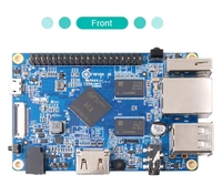 ZYSY Stock Orange Pi PC Plus RAM 1G avec 8 Go de mémoire flash eMMC avec boîtier de protection, cartes de développement, kit Orange Pi pour programmeurs