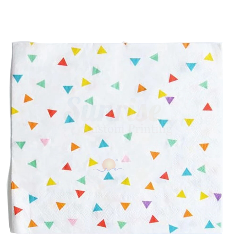 Одноразовая бумажная обеденная салфетка на день рождения, декоративные бумажные салфетки с лошадьми и лужайкой