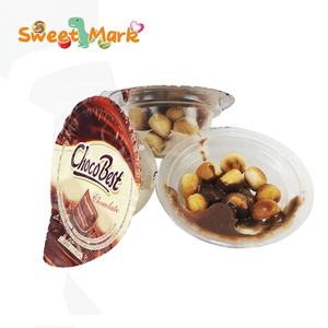 Botella de pezón de bocadillos <span class=keywords><strong>para</strong></span> niños empaquetada sólida con salsa de chocolate con leche y taza de galletas - Product Image 4