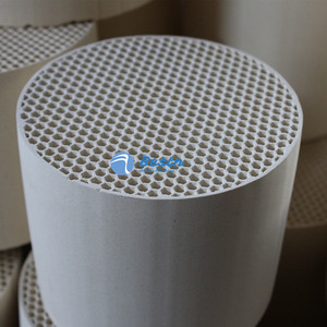 Intercambiador de Calor Cerámico Monolítico de 150x150x300mm con Orificios Cuadrados/Hexagonales, Regenerador Cerámico de Panal para Almacenamiento de Calor para RTO/<span class=keywords><strong>RCO</strong></span> - Product Image 3