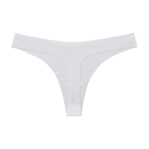 Biancheria intima senza cuciture a vita bassa senza cuciture con taglio Laser Sexy senza fili senza cuciture senza cuciture <span class=keywords><strong>Sans</strong></span> Couture breve non mostra invisibile tinta semplice - Product Image 2