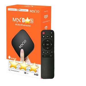 <strong>MX10</strong> Set-Top Box Rockchip RK3228A Quad Core <strong>Android</strong> <strong>10</strong> 4K Ultra HD WiFi Player Set Top Box - Product Image 2