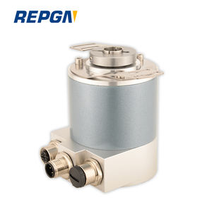 Encoder assoluto di alta precisione REPGN <span class=keywords><strong>RGS</strong></span>/M58C Profinet ottico, a giro singolo/multigiro, con albero cavo cieco e braccio di torsione a doppia ala - Product Image 3