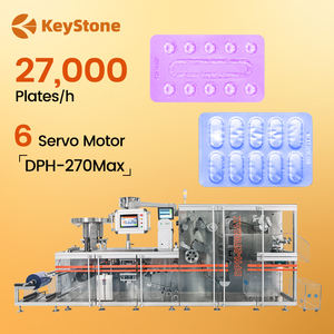 Máquina de Envasado de Cápsulas y Tabletas en Blíster de PVC y Aluminio de Alta Velocidad con Certificación CE - Product Image 1