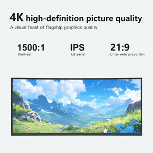Moniteur de jeu ultra-large de 34 pouces Écran rapide 96% DCI-P3 3440x1440 4k 144Hz - Product Image 3