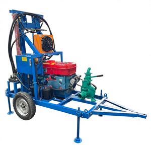 Foreuse rotative diesel pour puits <span class=keywords><strong>d</strong></span>'<span class=keywords><strong>eau</strong></span> <span class=keywords><strong>de</strong></span> petite profondeur (200 m) à vendre - Product Image 1