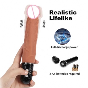 Gode vibrant réaliste <span class=keywords><strong>pour</strong></span> femmes adultes, jouet sexuel et érotique, <span class=keywords><strong>masseur</strong></span>, doux, masturbation féminine - Product Image 5