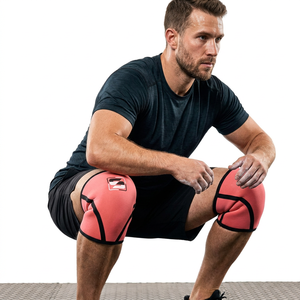 Best Selling Neoprene Knee Sleeve Heavy Duty 5/7mm Soft Lightweight Breathable Sport Protection Unisex for Sports <b>Weight</b> <b>Lifting</b> - Product Image 2