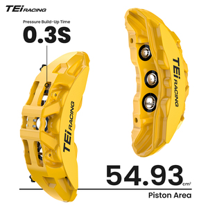 Kit de Frenos TEi P60NS+ con Pastillas, Discos y Calibradores de 6 Pistones para Ruedas de 18 y 19 Pulgadas para Honda GTR <span class=keywords><strong>200SX</strong></span> <span class=keywords><strong>S13</strong></span> / S14 / S15 - Product Image 2