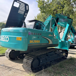 Escavatore Importato Kobelco SK200D 20 Ton, SK350, SK60 - Ottimo Escavatore da Costruzione con Cingoli Durevoli per lo Sviluppo Rurale - Product Image 1
