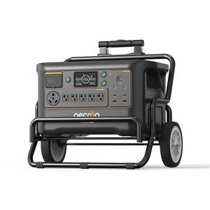 Station d'alimentation portable PECRON 3000W 3072Wh, générateur solaire pour le camping, la maison, stockage de secours, stock USA EU - Product Image 1