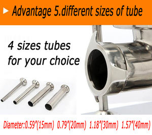 Insaccatrice Elettrica Verticale 10L 15L / Macchina per Riempimento Salsicce / Insaccatrice - Product Image 6