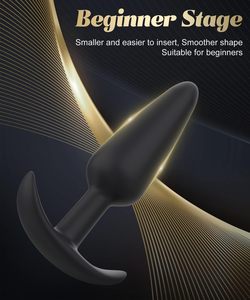 Set de 3 Tapones Anales Sexbay, Cuentas Anales de Silicona Impermeable, Masajeador de Próstata para Principiantes y Jugadores Avanzados - Product Image 2