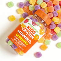 Gommes pour enfants OEM avec vitamines D3 Complément alimentaire Gommes à base de calcium et de vitamine D3 pour les os et le système immunitaire