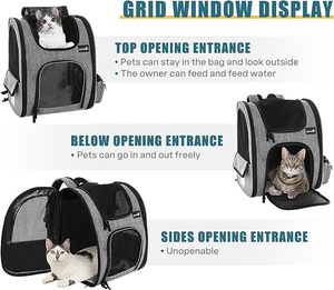 Pet Carrier for Dogs <b>Cats</b> Puppies Lightweight Comfortable Outdoors Traveler Bubble <b>Backpack</b> Pets Carriers - Product Image 5