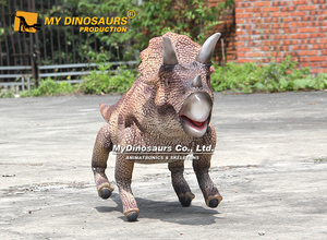 <span class=keywords><strong>Robot</strong></span> Dinosaurio Interactivo para Parques de Diversiones <span class=keywords><strong>MY</strong></span> DINO AD-263, Triceratops para Bebés - Product Image 3