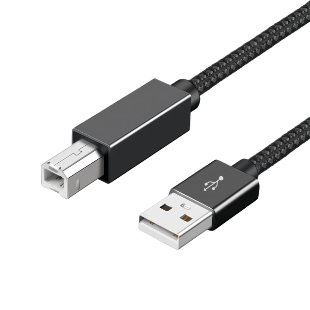 USB 2.0 to USB B Printing Cable 1m 2m 3m Customized Length Printer Cable