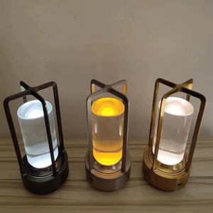 Eco-Friendly LED Touch Night Light Crystal Lamp for Bedroom & Restaurant Decor Elegant Atmosphere Home Decor <b>Bedside</b> <b>Table</b> - Product Image 1