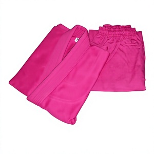Conjunto de Gi de Jiu Jitsu Brasileño (BJJ) de Primera Calidad en Color Rosa para Damas, Mujeres y Niñas, Diseño Personalizado, Uniforme de BJJ, Kimono de Jiu Jitsu - Product Image 1