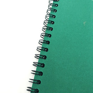 Logo personnalisé Kraft Bon marché Reliure à spirale Note bâton personnalisée pour entreprise avec prise stylo pour cahier pour étudiants Fabricant - Product Image 3