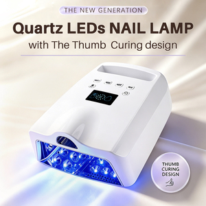 <span class=keywords><strong>Lampe</strong></span> à ongles <span class=keywords><strong>LED</strong></span> quartz 128W toute nouvelle avec mode basse température et capteur automatique <span class=keywords><strong>pour</strong></span> vernis gel professionnel en salon - Product Image 2
