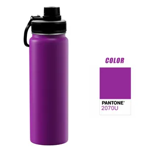 Customized Color/Logo Double Wall Stainless Steel Drinkware Drink Bottle Vacuum Insulated Multi-function Water Bottles Wholesale