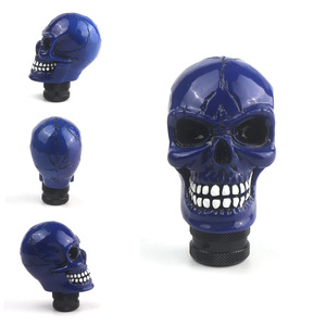 Automatic Gear Shift <strong>Knob</strong> Skull Personalized Modification Sport Lever Gear Stick Universal Manual Head Lever Auto Parts 9 Color - Product Image 6