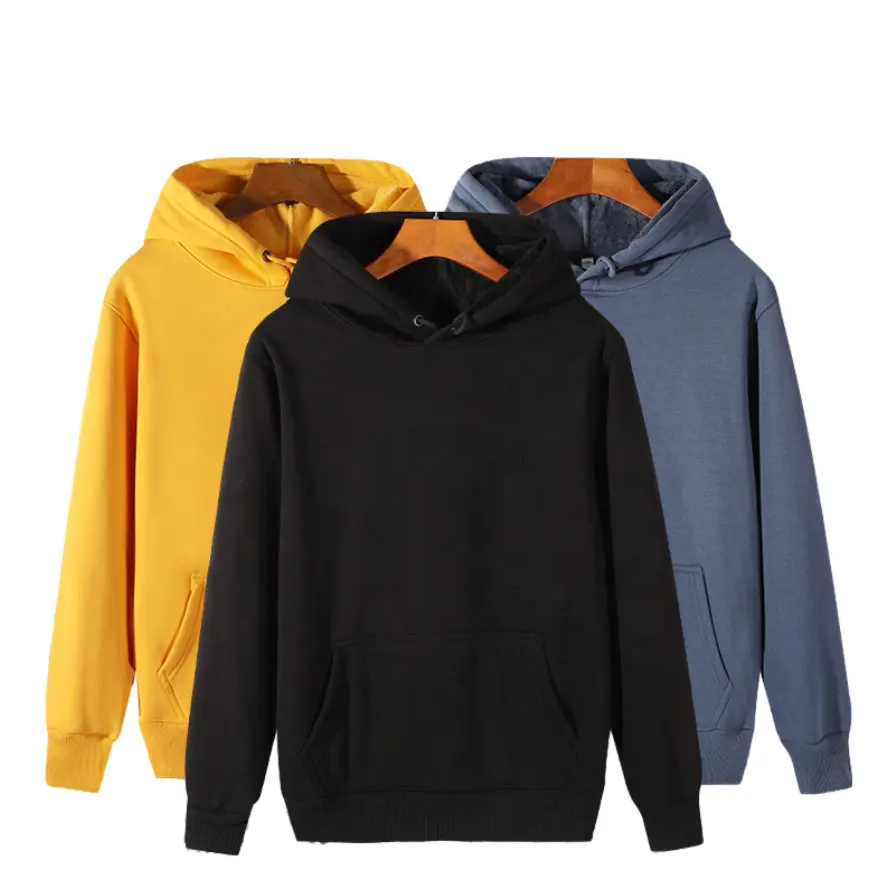 Oversize Blank Cheap Embroidered Men Custom Plain Winter 400 gsm Hoodies Unisex sweaters men hoodie
