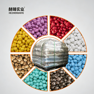 Porcelain Particles for Portable Toy Production Kids Play Item Lightweight Play Equipment Filler Porcelain Particles