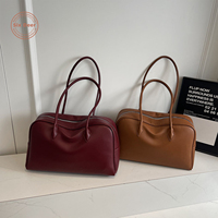 Sac à main Boston vintage de luxe sur mesure, grande capacité, sac à bandoulière tendance grande capacité