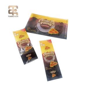 Sachet Doypack personnalisé en usine, de qualité alimentaire, à soufflets latéraux, avec fermeture zip et impression en héliogravure pour les haricots - Product Image 2