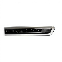 Panneau de commande audio Crystal pour BMW Séries 3, 5, 7, X3, X4, X5, X6, châssis G, mise à niveau ID7/ID8, remplacement de la barre de boutons de volume