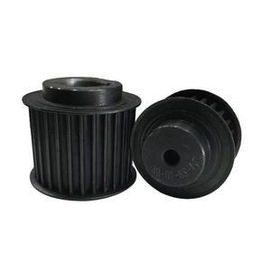 Polea Síncrona con Tratamiento de Ennegrecimiento Personalizado, Polea de Correa Dentada de Acero al Carbono 5M para Equipos Industriales - Product Image 3