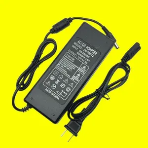 Adaptador de alimentação, de alta qualidade dc 12v 5a led interruptor de tira de alimentação ac dc adaptador 60w para tiras de luz led