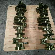 อะไหล่เครื่องยนต์รถบรรทุกโคมัตสึ เพลาข้อเหวี่ยงแบบฟอร์จ S6D125 6151-31-1110 เพลาข้อเหวี่ยงคุณภาพดีสำหรับเครื่องจักรก่อสร้าง - Product Image 2