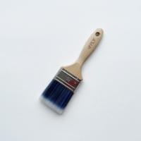 Ensemble de pinceaux de peinture de qualité bricolage de haute qualité Filament synthétique chinois manche en bois virole en acier inoxydable poils naturels pour le polissage