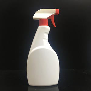 Bouteille en plastique PET avec pulvérisateur à gâchette noir, blanc ou transparent de 500 ml et 750 ml avec bouchon pulvérisateur - Product Image 4