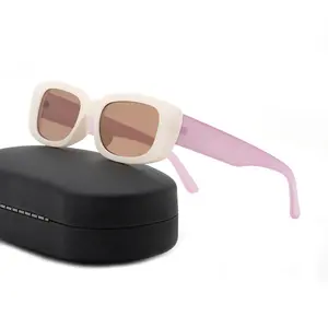 VIFF HP22593 Ladies Pink Rectangle Sunglasses