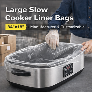 <span class=keywords><strong>Bolsas</strong></span> de Horno Grandes de Nailon Grabado de 34x18 Pulgadas <span class=keywords><strong>para</strong></span> Asar Pavo y Cocinar en Acción de Gracias, Resistentes <span class=keywords><strong>al</strong></span> Calor - Product Image 1