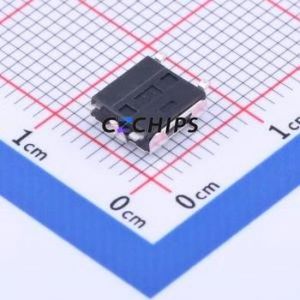 GT-TC090B-H025-L5 Tactile Switch SMD-5P,6.2x6.2mm Switch Single Pole Single Throw Round Button 2.5N Vertical Mount - Product Image 2