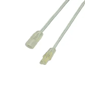 12V IP54 Không Thấm Nước 2pin DC Nam Nữ Jack Phẳng Kết Nối Trong Suốt Cho Led 12V Linh Hoạt Strip Lights