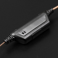 Écouteur pour talkie-walkie avec tube acoustique discret 2 broches et micro PTT pour radio bidirectionnelle Motorola, connecteur M