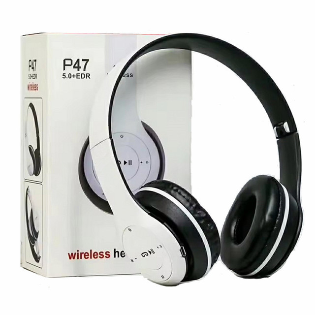 New Arrival P47 and Mobile Accessories 3.5 Mm Boat Wireless Earphone Brand With Custom Logo
