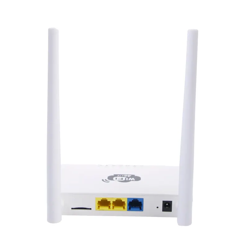 Yüksek hızlı 4G CPE kablosuz yönlendirici desteği 300M Wifi Online 4g Modem Sim yönlendirici ile RJ45 Port