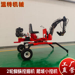 Excavatrice araignée d'usine SOURCE pour terrains en pente raide, exploitation agricole, creusement, culture de plantes médicinales chinoises, traction arrière - Product Image 4