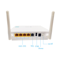 ONT XPON H1S-3 BEKAS Laris Manis 1GE+3FE Single Band Wifi Ont untuk Modem Jaringan